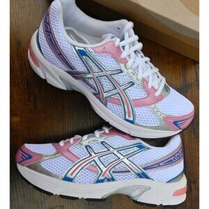 ASICS GEL-1130 White Sweet Pink Blue Running Shoes Women’s Size 7 / Men 5.5Y NEW